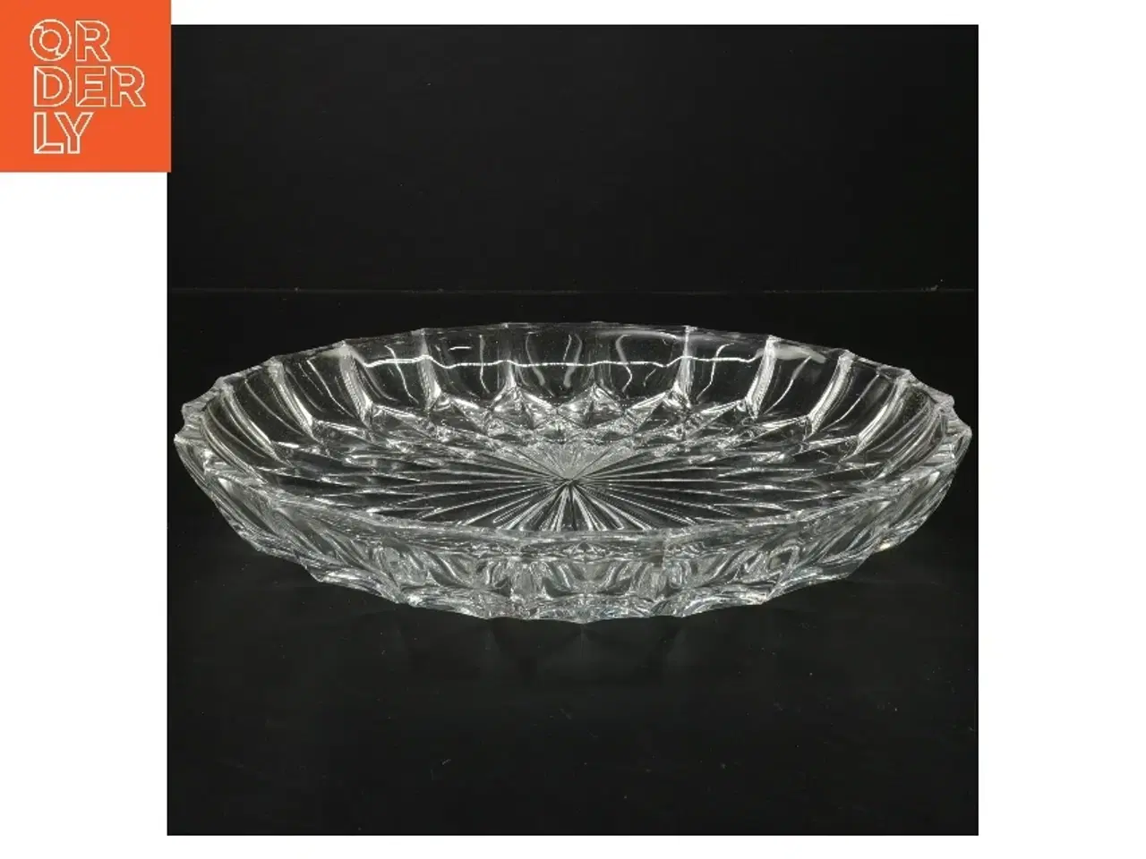 Billede 1 - Rundt glasskål (str. Ø 28 cm)