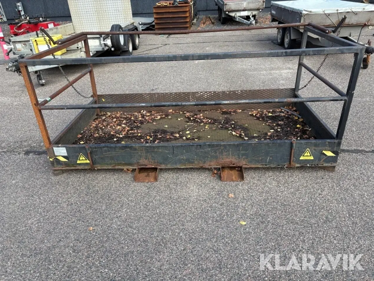 Billede 3 - Mandskabs kurv KIRK Maskinfabrik
