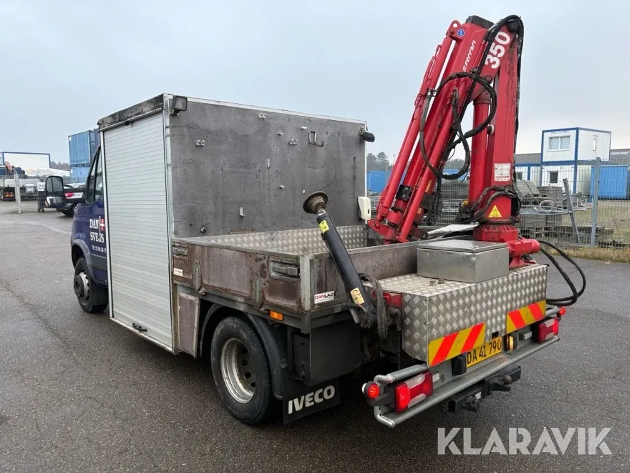 Billede 7 - Lastbil Iveco Daily 65C17 med kran