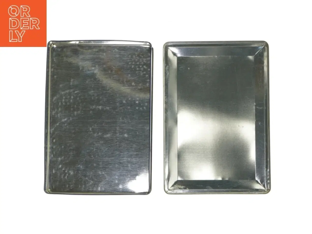 Billede 3 - Vintage metal kage dåse(str. 26x18 cm)