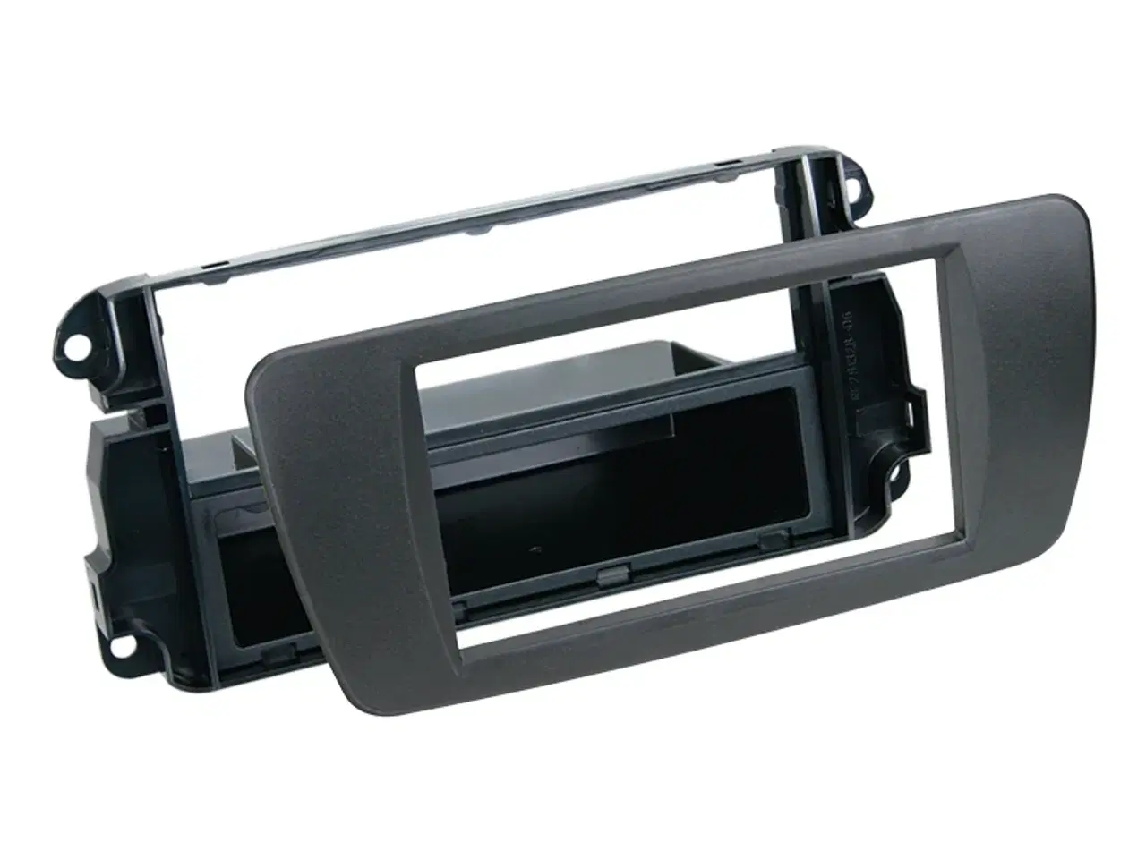 Billede 1 - Radioramme 2-DIN Ibiza 6j 08-> sort