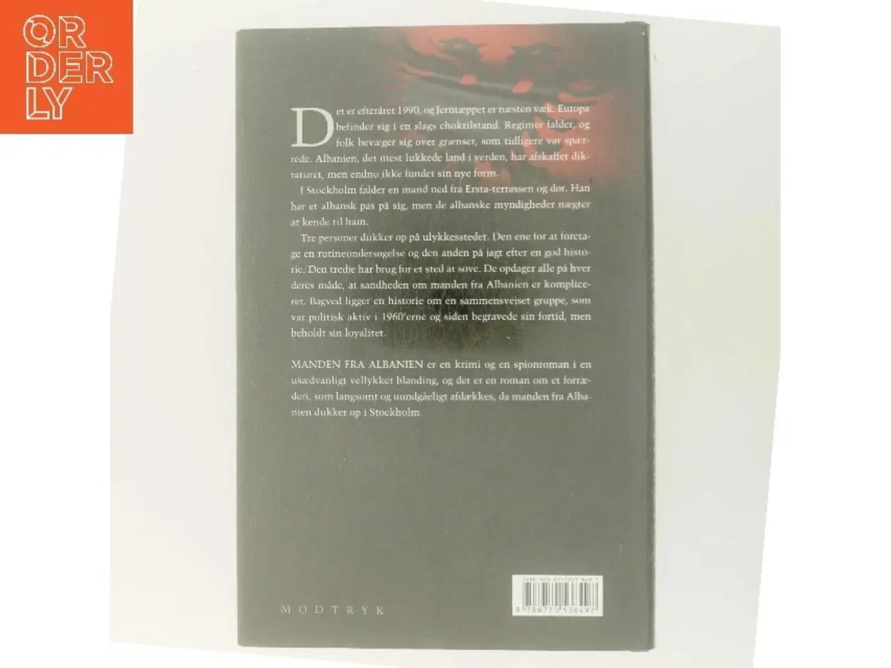 Billede 3 - Manden fra Albanien : en roman om et forræderi af Magnus Montelius (Bog)