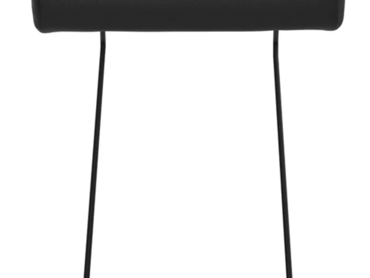 Billede 1 - Sort læder nakkestøtte