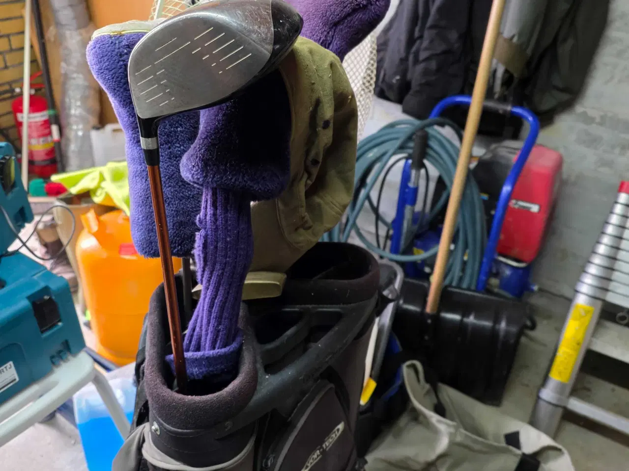 Billede 5 - Golfsæt vogn og sko