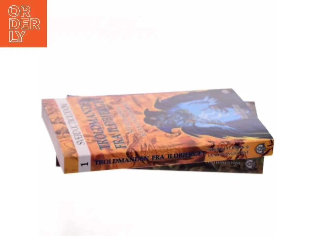 Billede 2 - Troldmanden fra Ildbjerget & Dæmonfyrstens Forbandelse (Ved Andreas Mernøe) af Steve Jackson (Bog)