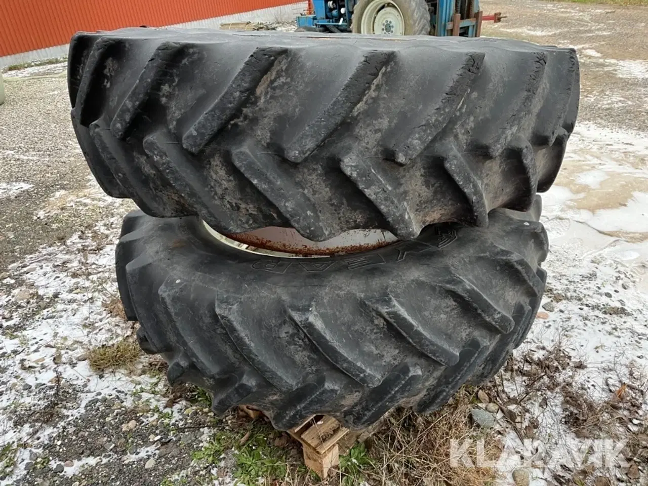 Billede 4 - Tvillingehjul Goodyear 18.4R38 - med klemmer