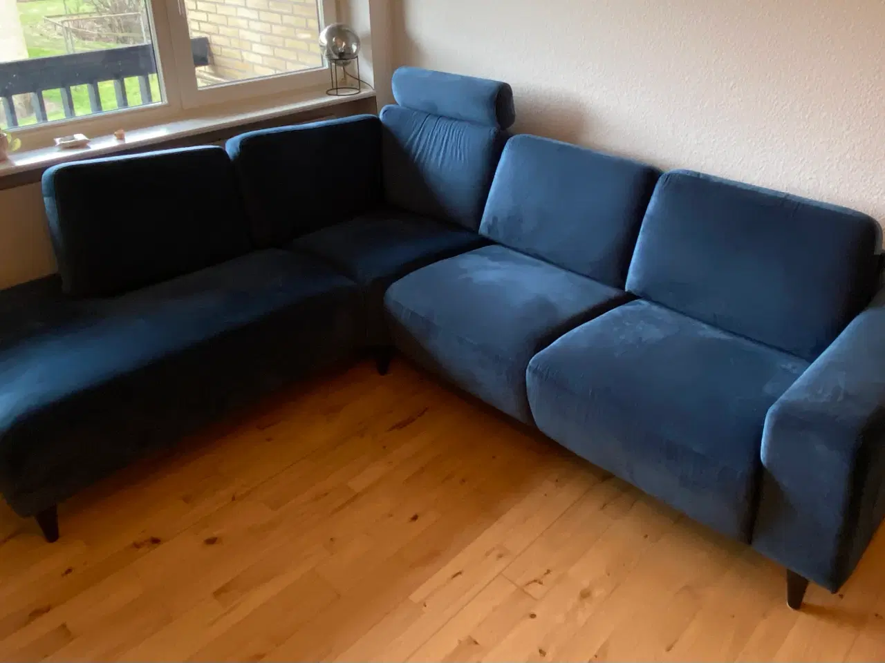 Billede 4 - Velour 3 personers sofa