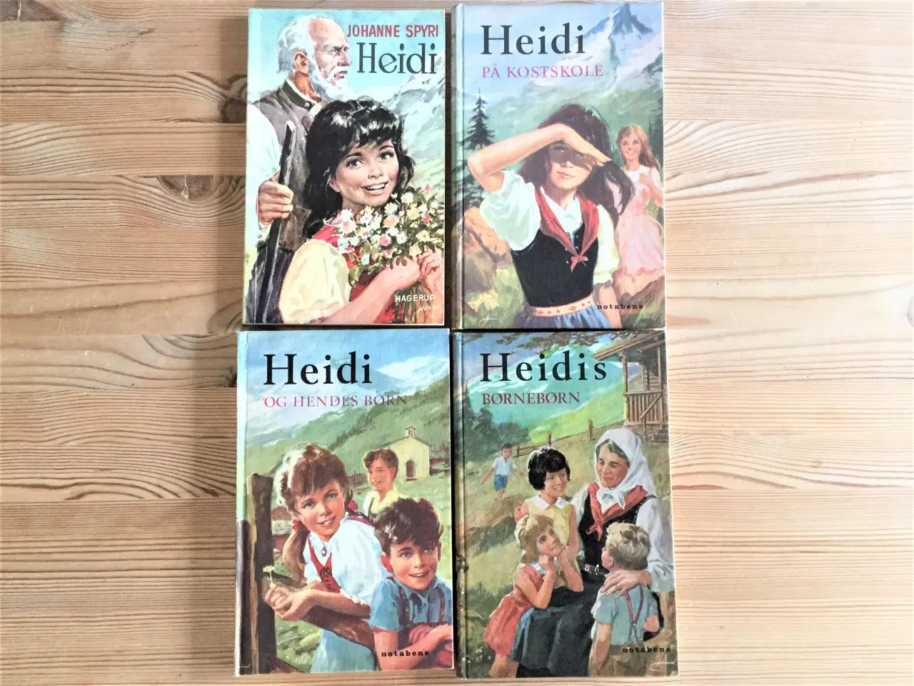 Billede 2 - NEDSAT: Retro, de dejlige Heidi bøger 