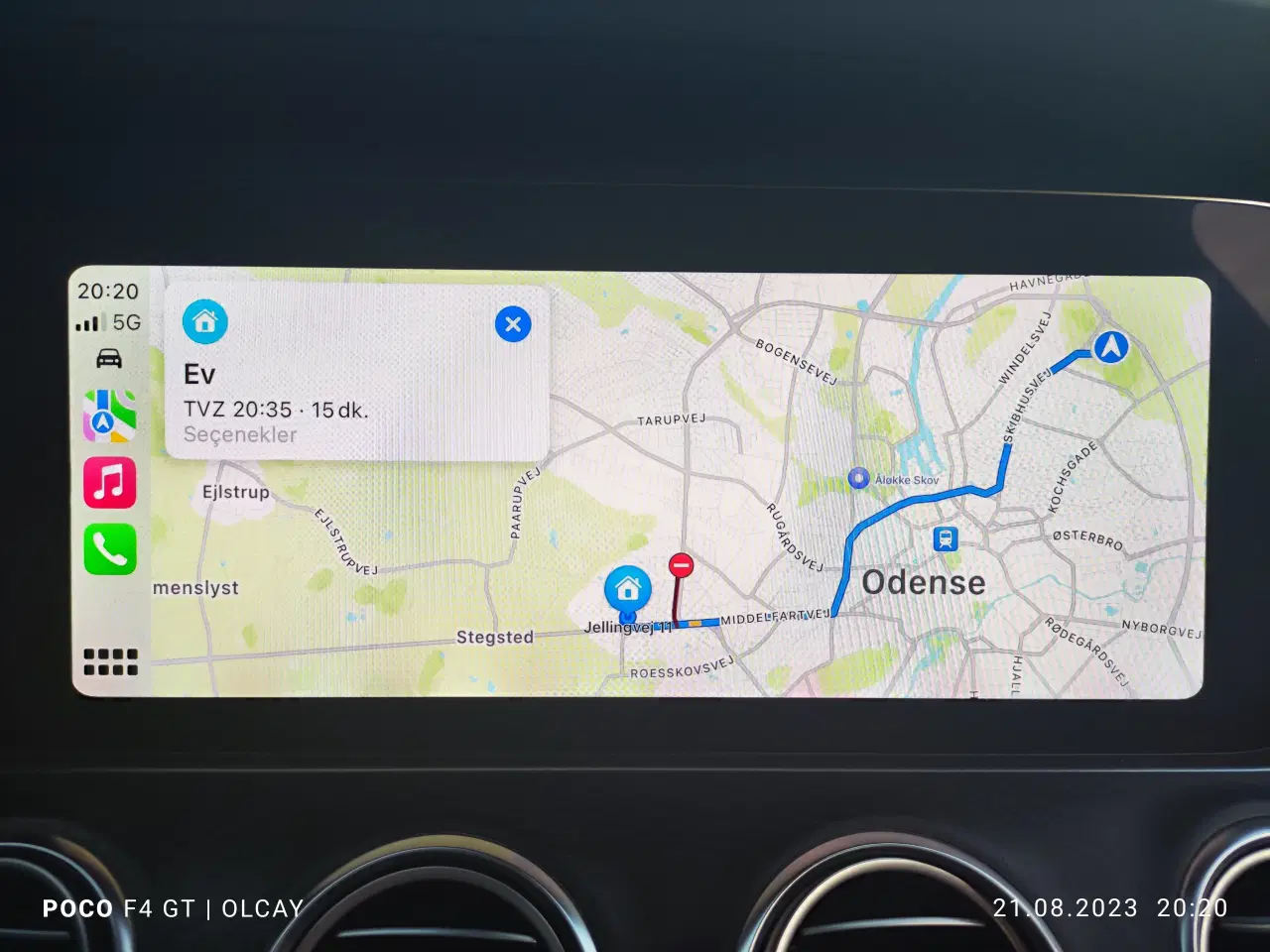 Billede 7 - Mercedes aktivering af Carplay / Android Auto