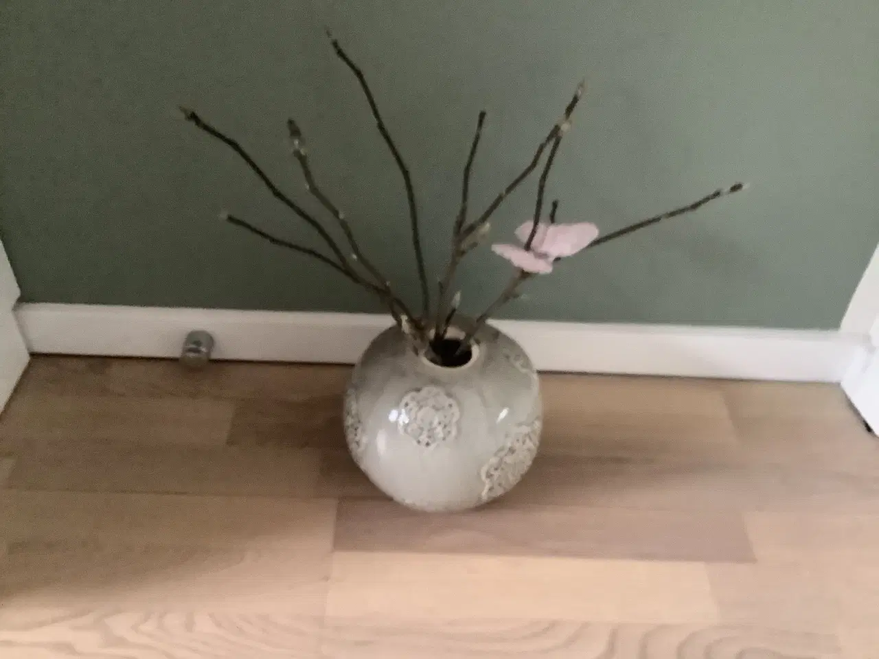 Billede 4 - Kugle blomstervase.