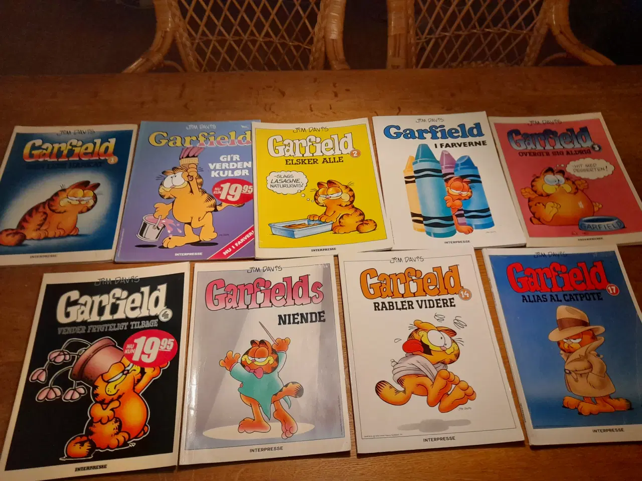 Billede 1 - Garfield, 9 forskellige