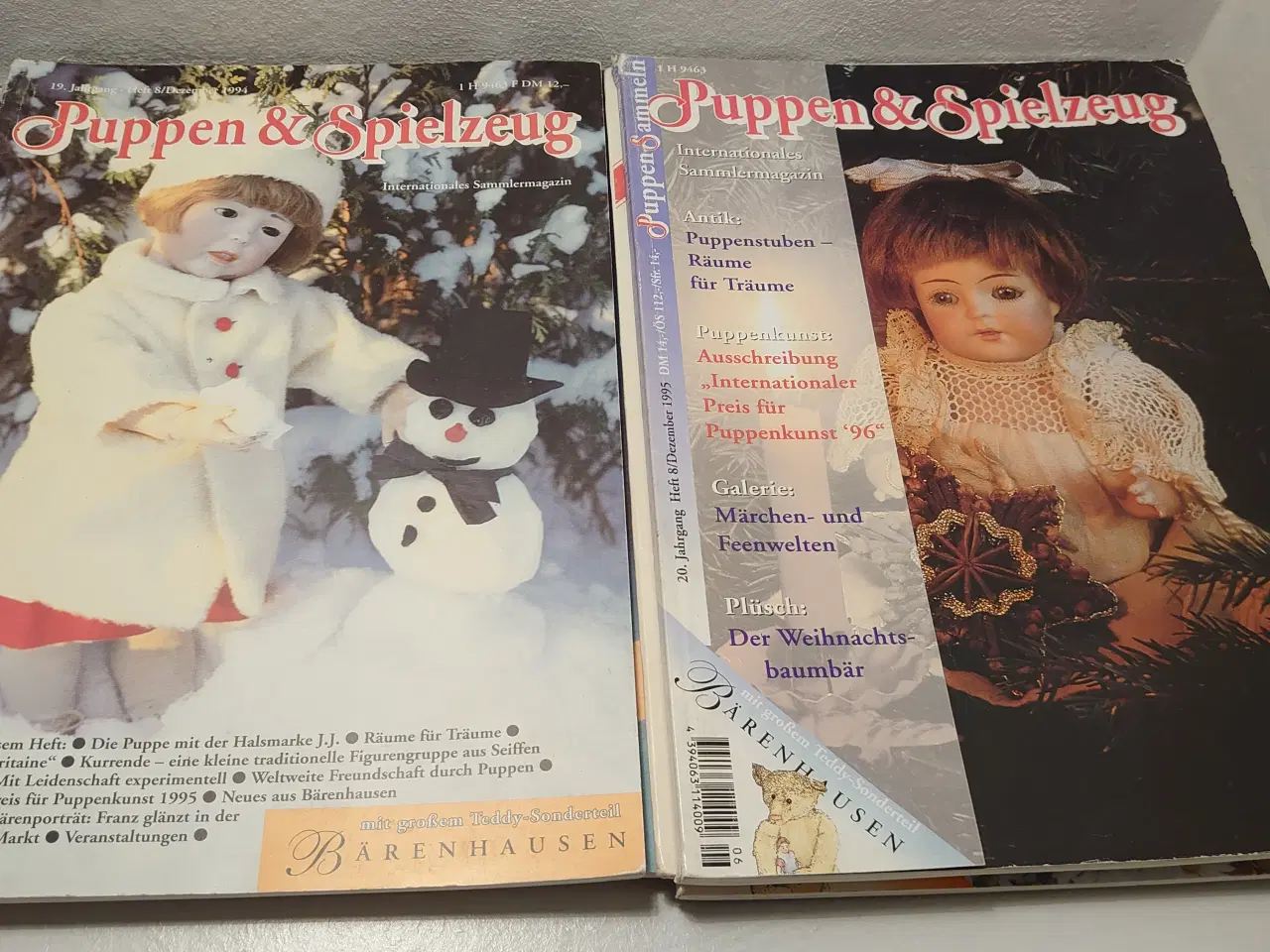Billede 5 - 5 stk tyske dukkemagasiner samt dansk m. mønstre