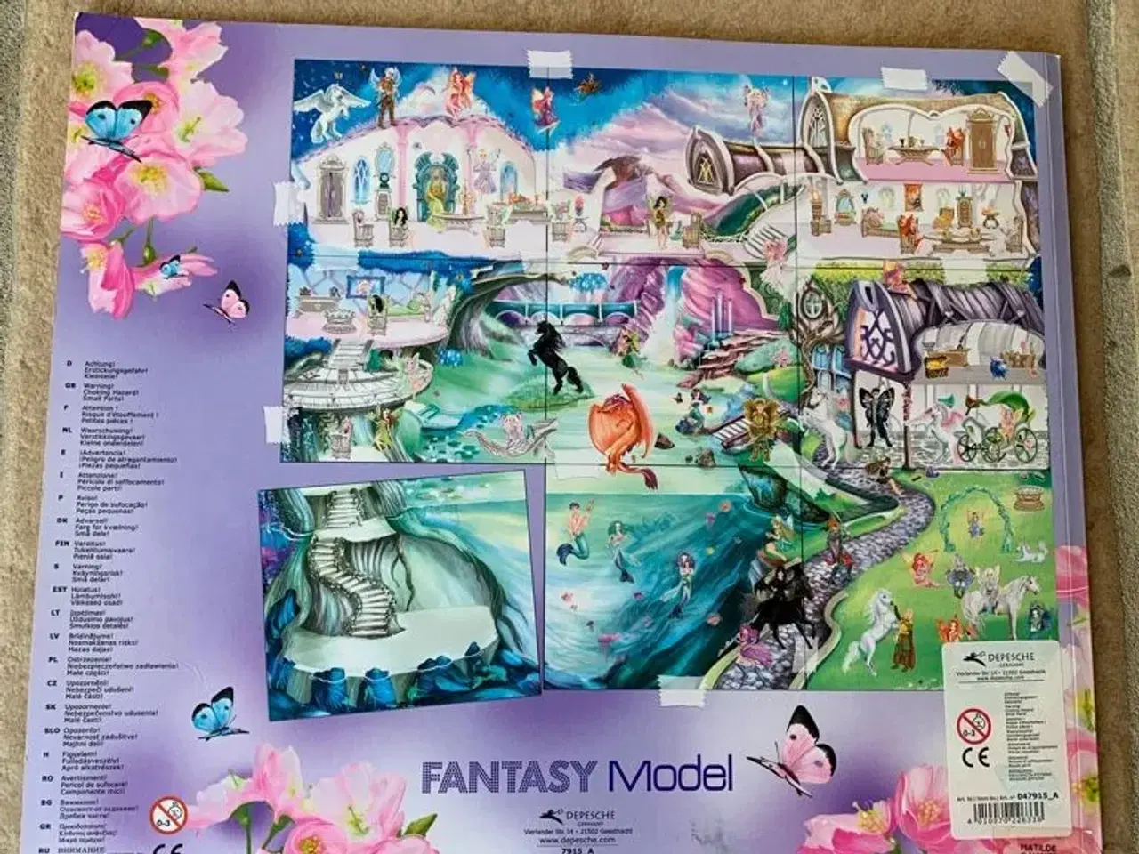 Billede 2 - Kreativ bog Fantasy World