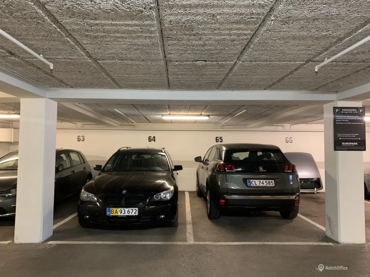 Billede 7 - 🚗 Fast parkeringsplads i aflåst p-kælder – centralt i Indre By