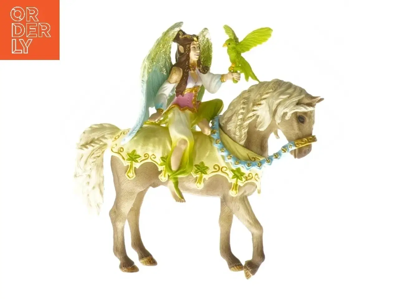 Billede 1 - Englefigur på hest fra Schleich (str. 13 cm)