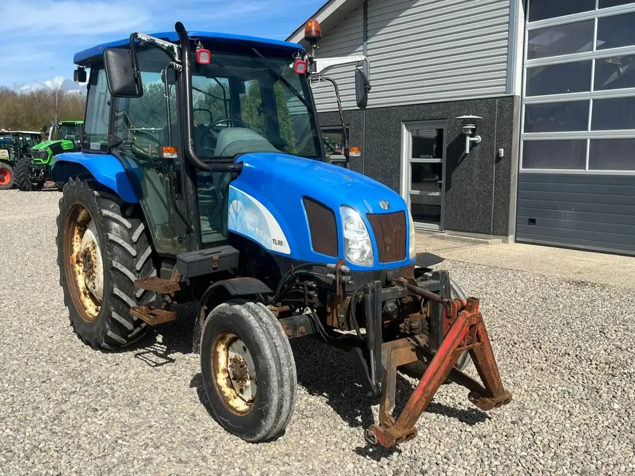 Billede 15 - New Holland TL90A Med frontlift