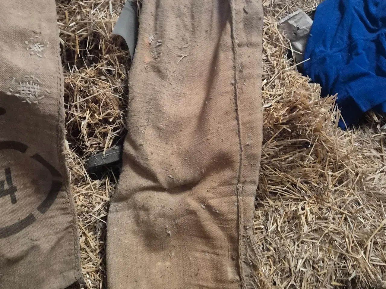 Billede 8 - Gamle kornsække / jutesække – retro / dekoration