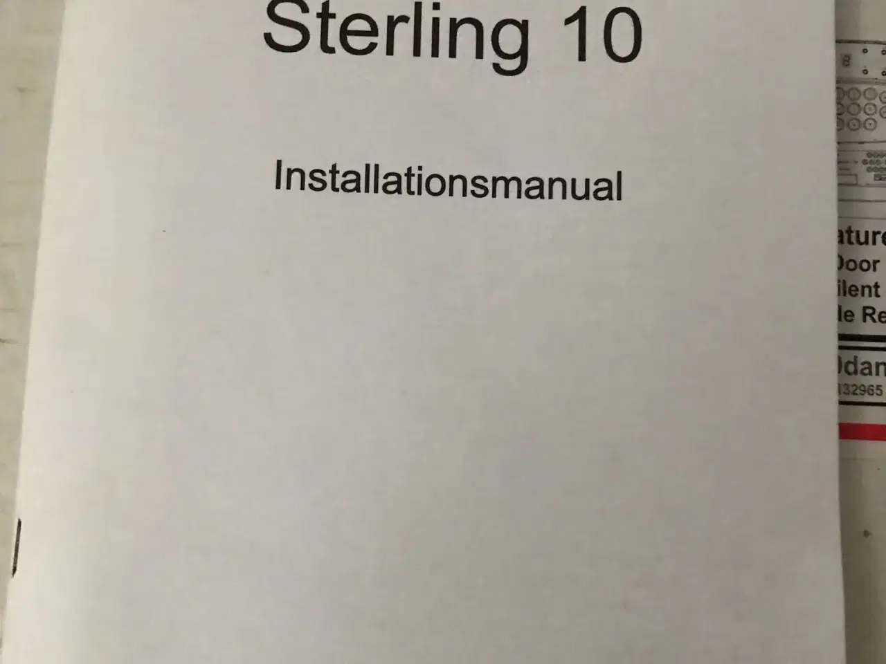 Billede 3 - Sterling 10 alarmsystem