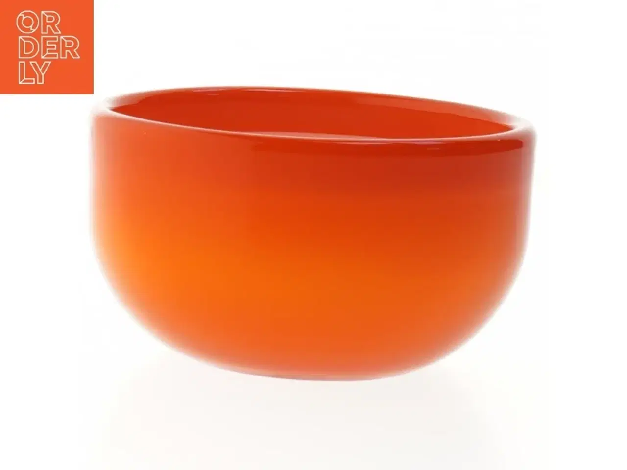 Billede 4 - 2 glasskåle fra Holmegaard. Diameter 13 cm.