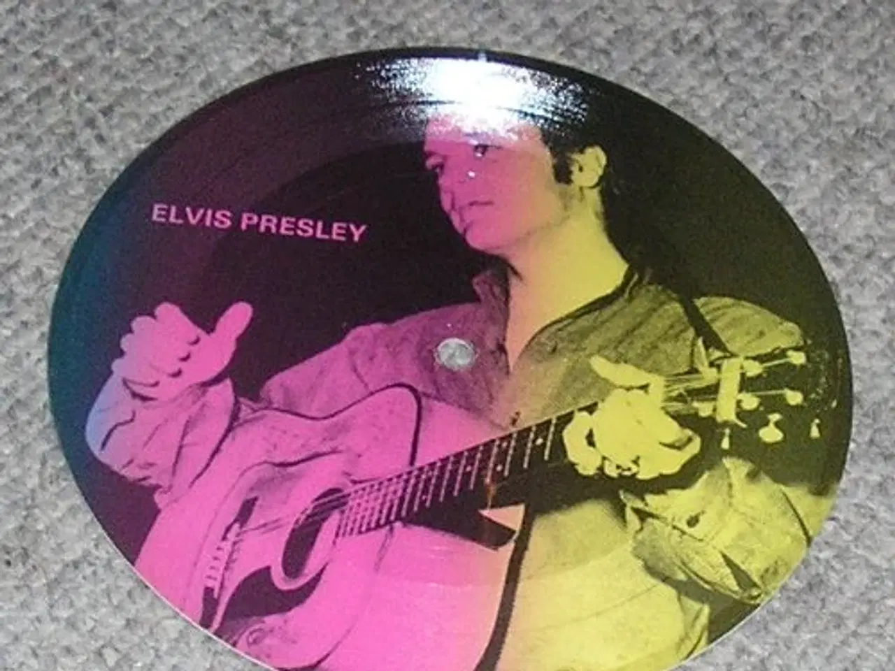 Billede 1 - elvis vinyl billedplade