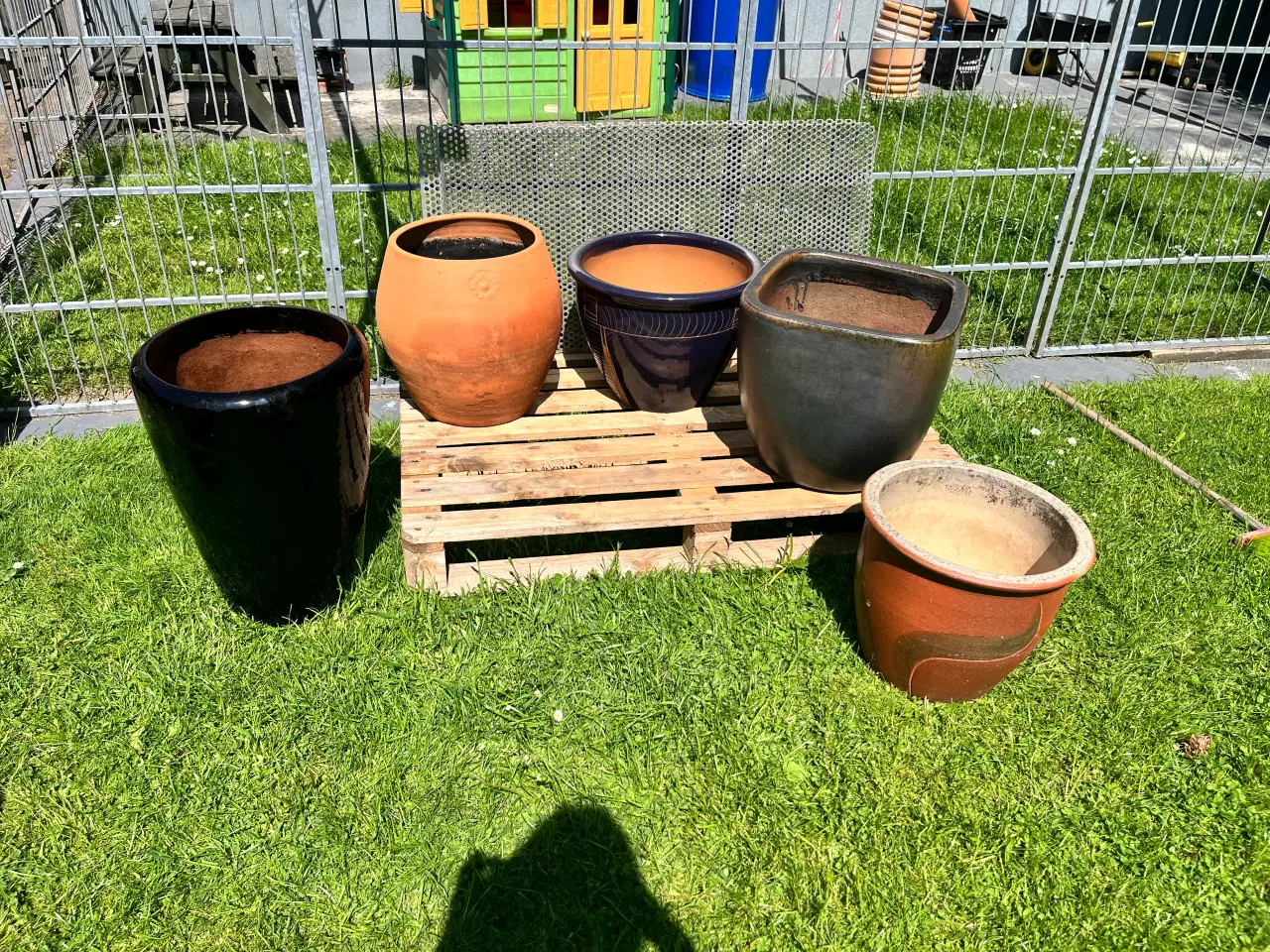 Billede 1 - Store have krukker 