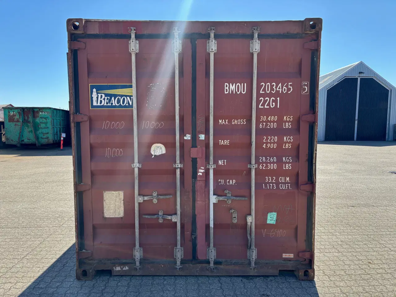 Billede 1 - 20 fods Container- ID: BMOU 203465-5