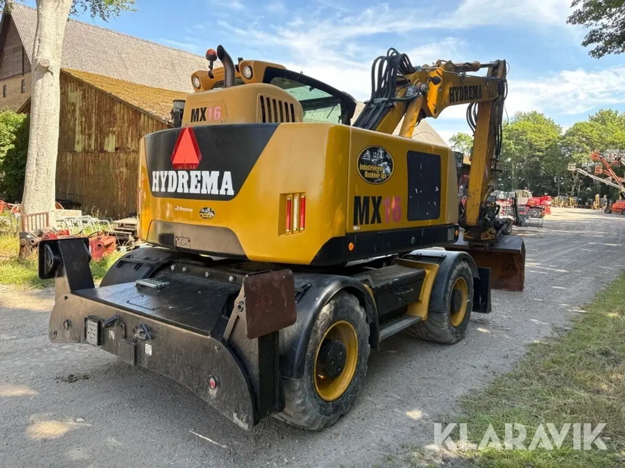 Billede 5 - Hjulgraver Hydrema MX16 med Engcon rotortilt
