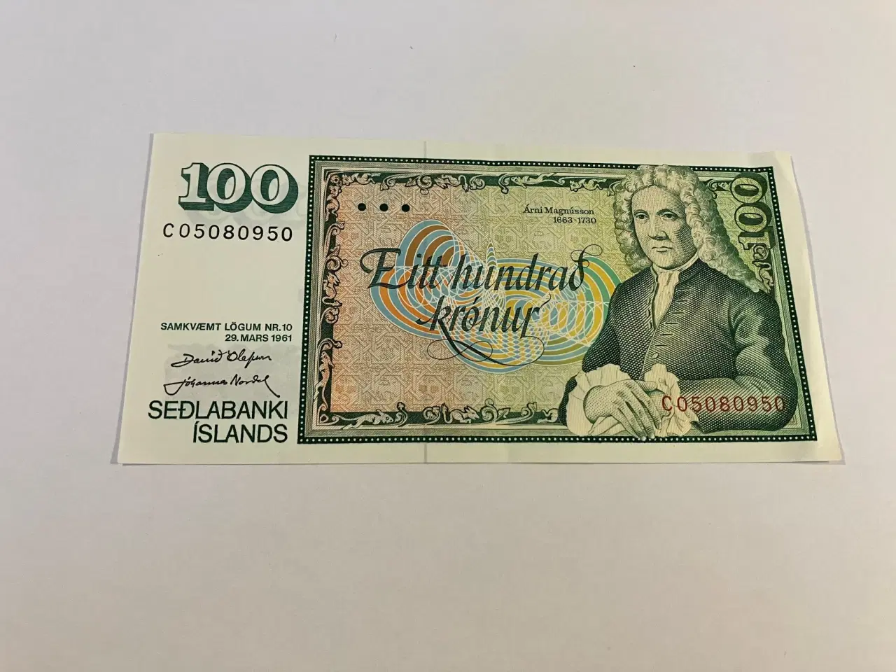 Billede 1 - 100 Kronur Iceland