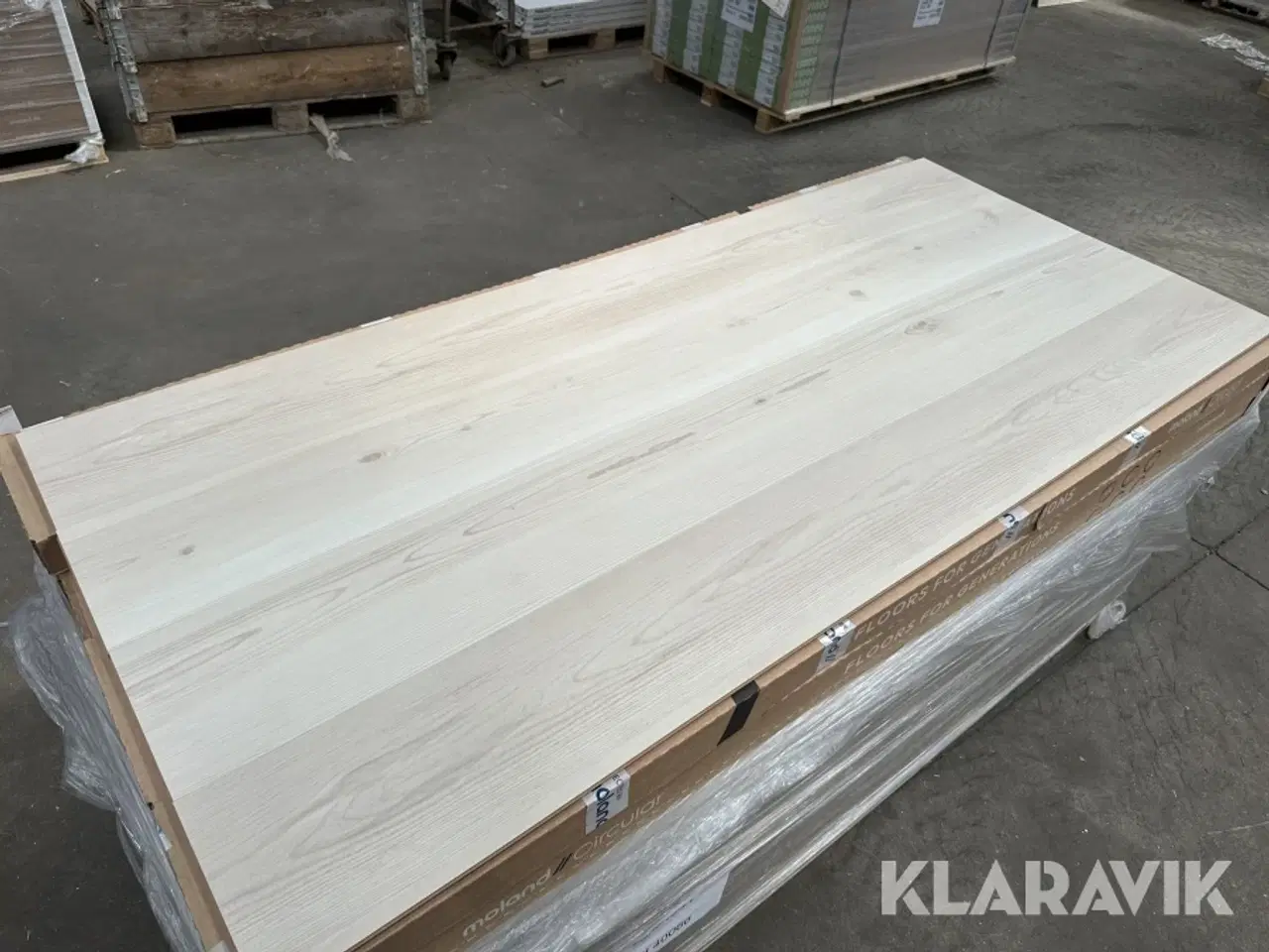 Billede 2 - Moland Oak Cork Plank Northern White 104,64m2