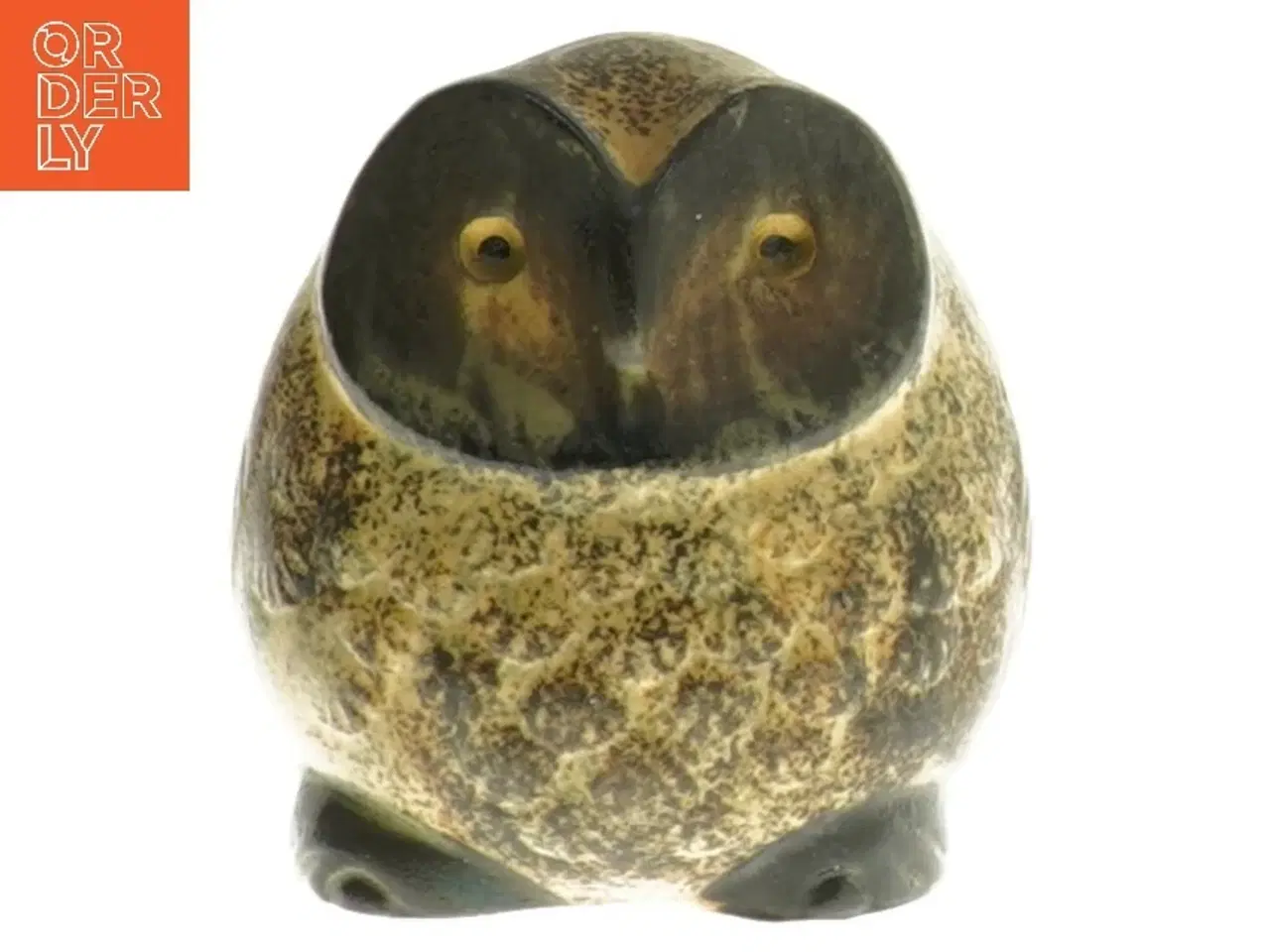 Billede 1 - Keramik uglefigur (str. 7,5 cm)