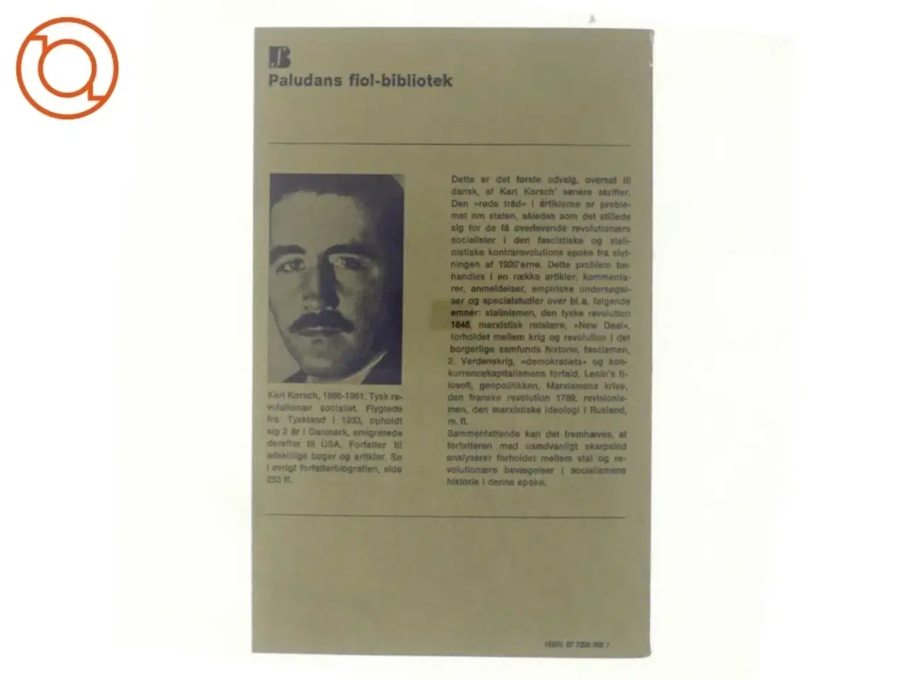 Billede 3 - Staten og kontrarevolutionen af Karl Korsch (bog)