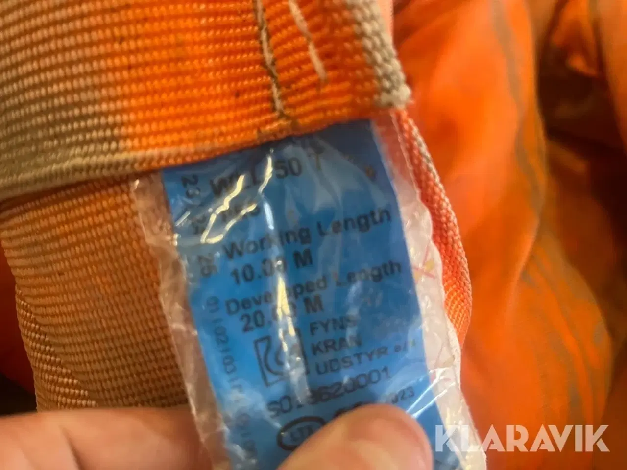 Billede 4 - Trækstrop WLL 50000 10 meter