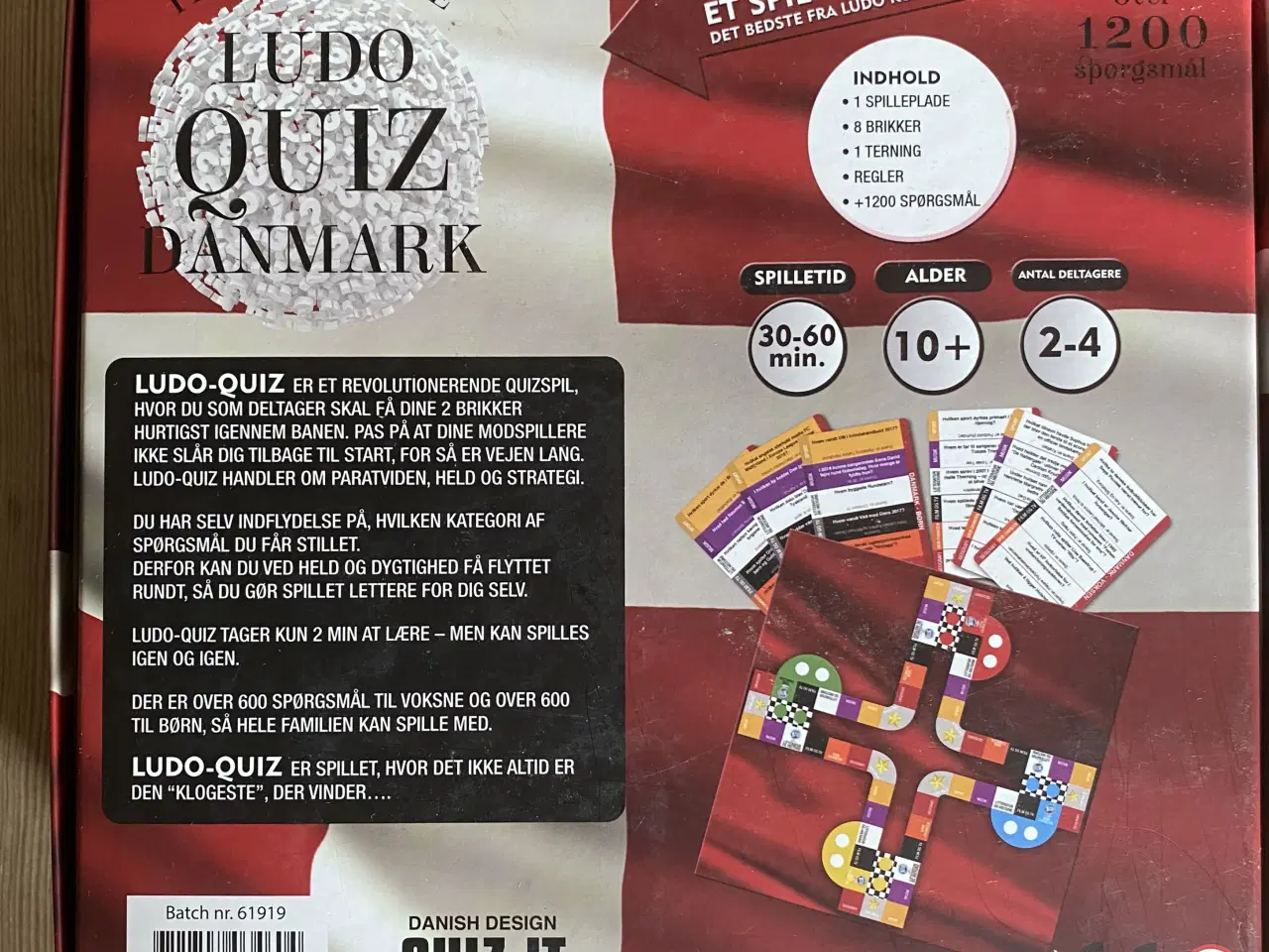 Billede 3 - Ludo quiz famileudgave om Danmark