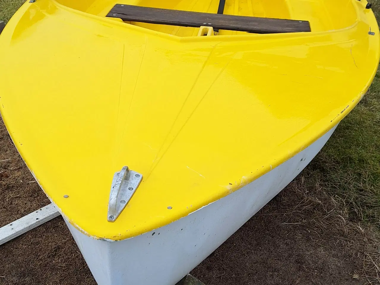 Billede 5 - sjov og hyggelig strandjolle, med trailer