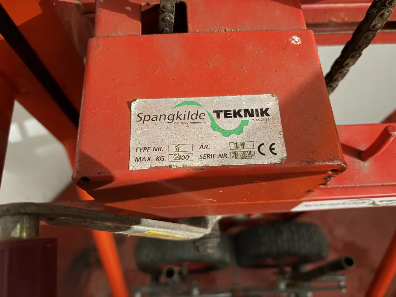 Billede 5 - Spangkilde Teknik vindues løftevogn