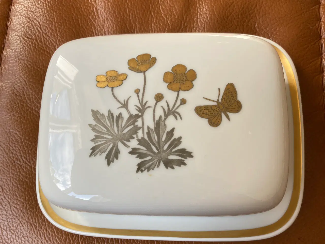 Billede 1 - Smørkrukke royal Copenhagen