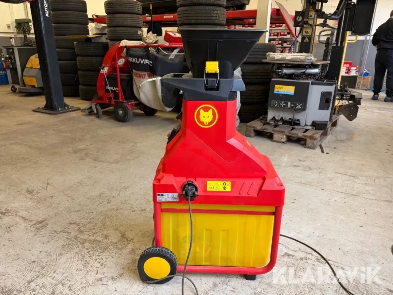 Billede 3 - Kompostkværn med opsamler Wolf Garten SDE 2800 EVO