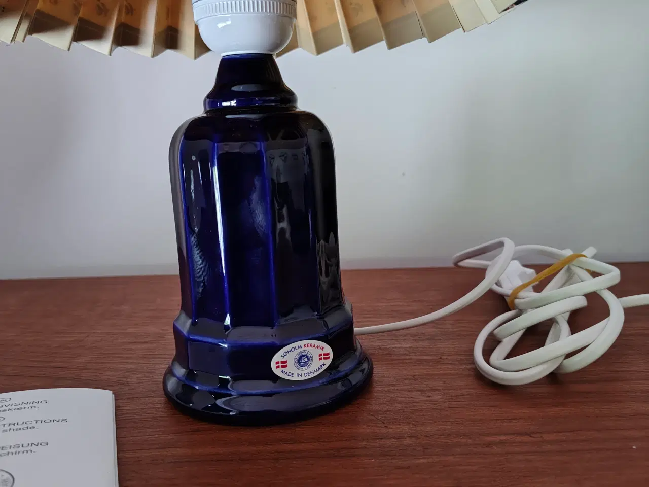 Billede 6 - Flot Søholm bordlampe