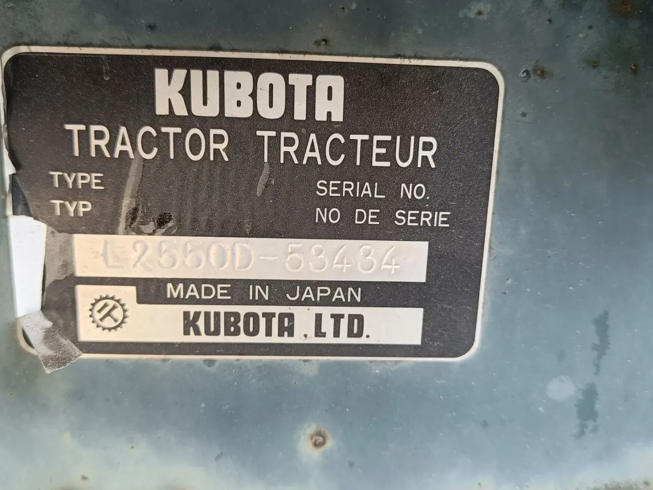 Billede 16 - Kubota L2550 D