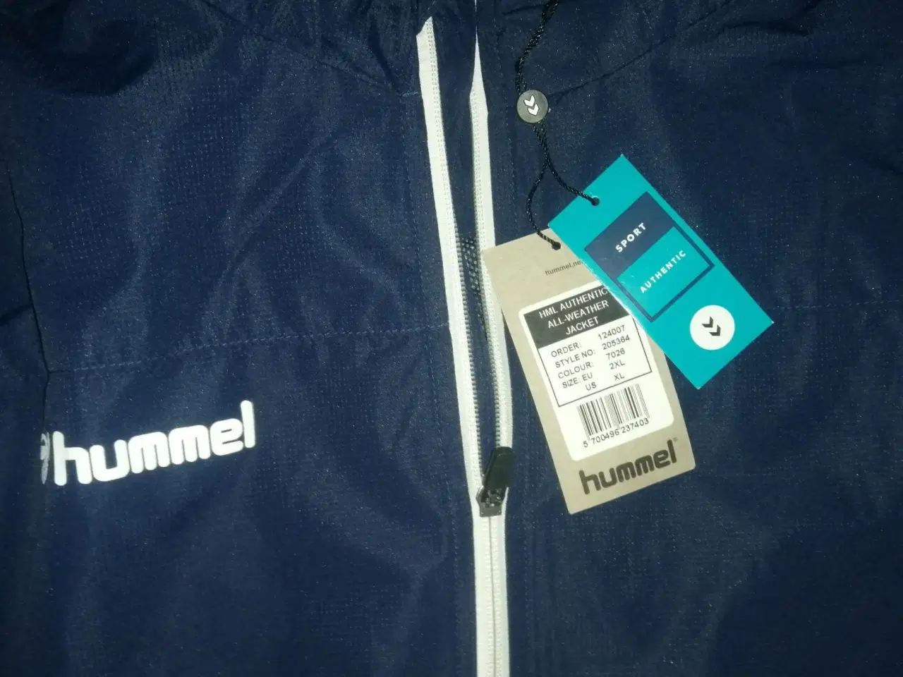 Billede 2 - NY HUMMEL ALL WEATHER VIND/VAND AFVISENDE, XXL
