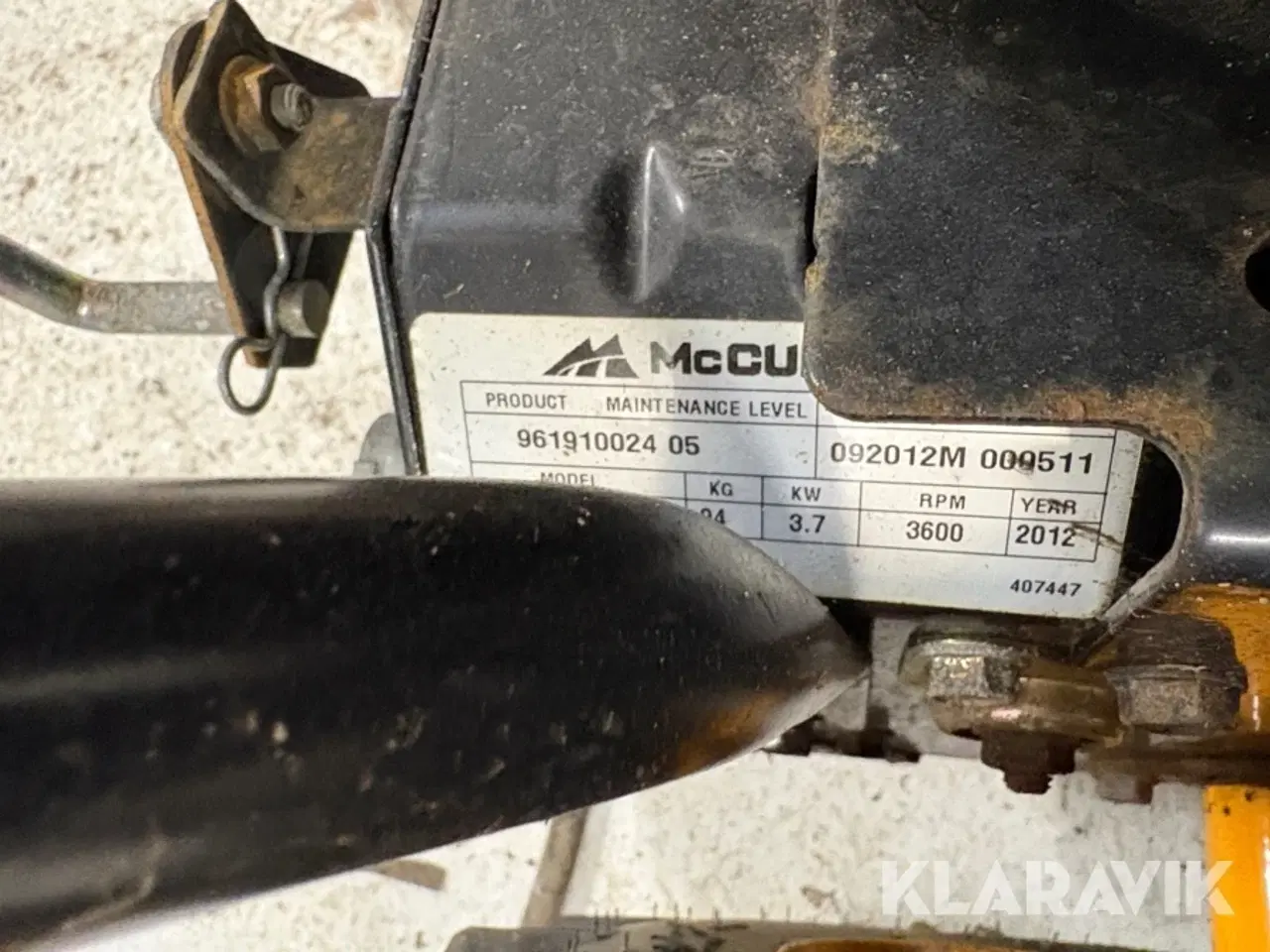 Billede 10 - Sneslynge Mcculloch PM55