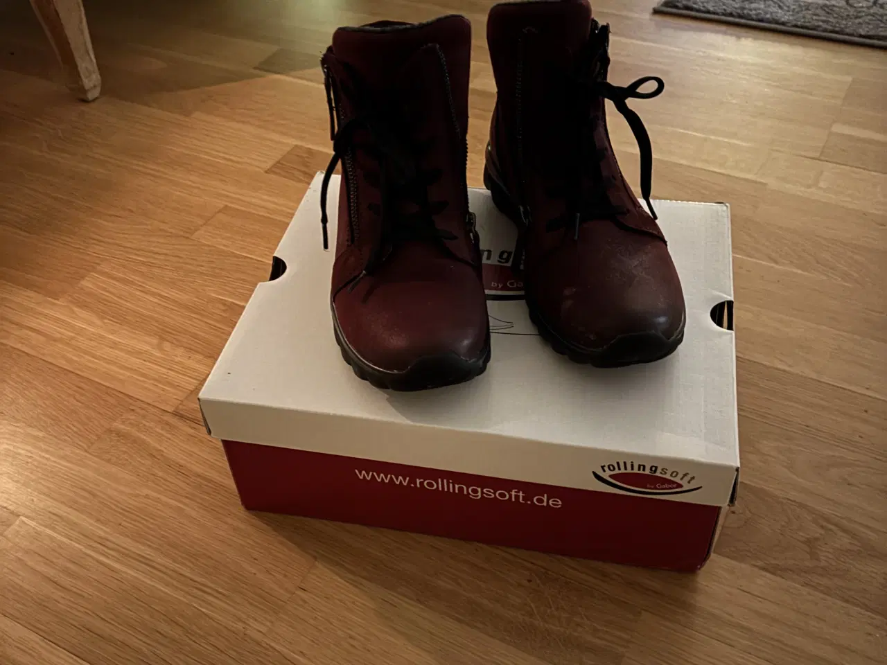 Billede 5 - Dame ankel støvle med foer