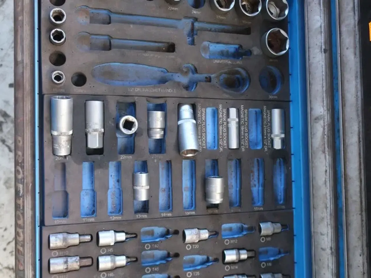 Billede 9 - Værktøjsvogn med div. Værktøj