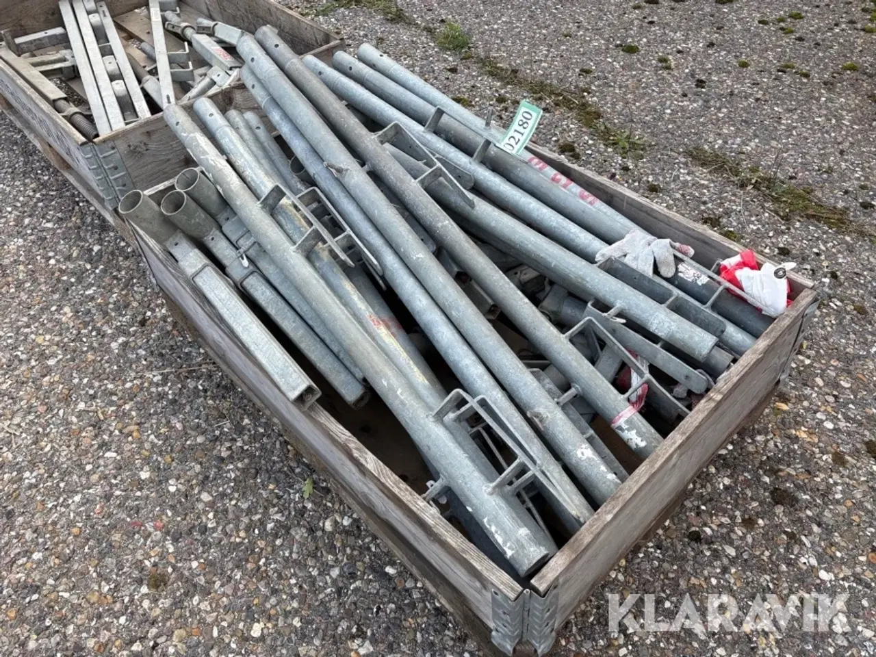 Billede 3 - Standere til gelænder på stillads