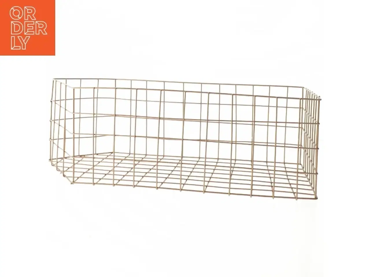 Billede 3 - Trådkurv (str. 34x22,5 cm)