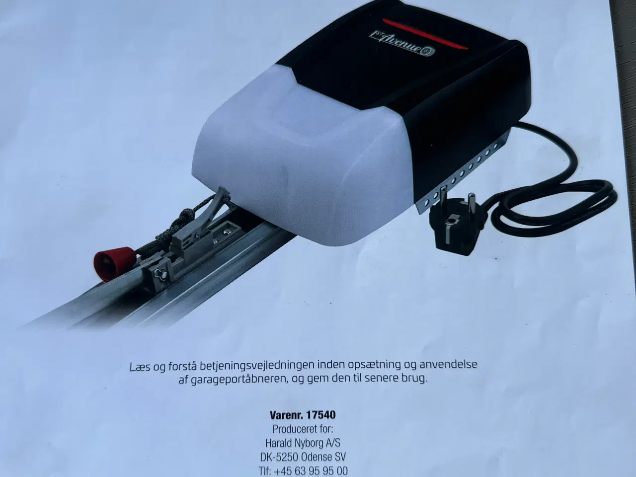 Billede 1 - Garageport åbner….