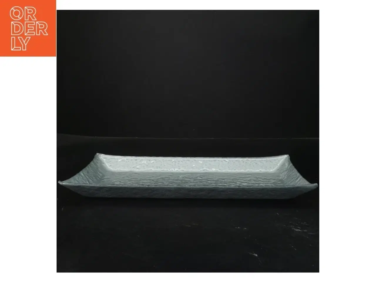 Billede 1 - Rektangulært keramikfad (str. 35x19x2,5 cm)