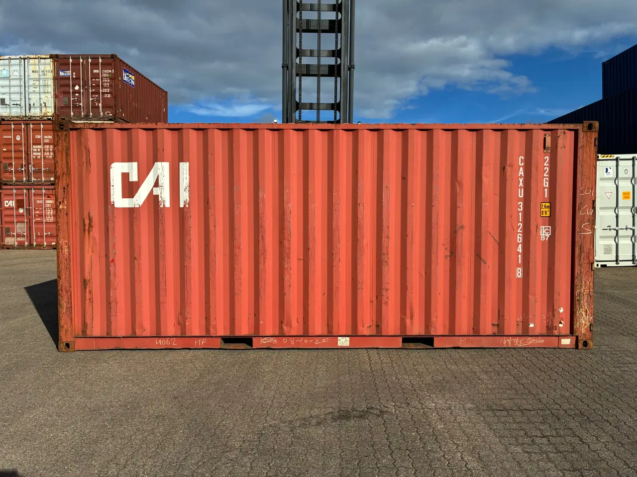 Billede 5 - Brugt 20 fods Isoleret Container- ID: CAXU 312641-
