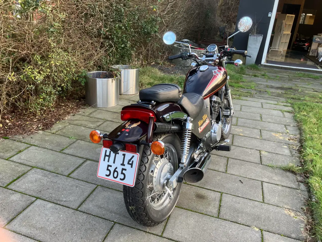 Billede 7 - Motorcykel Kawasaki EL205 vandkølet.