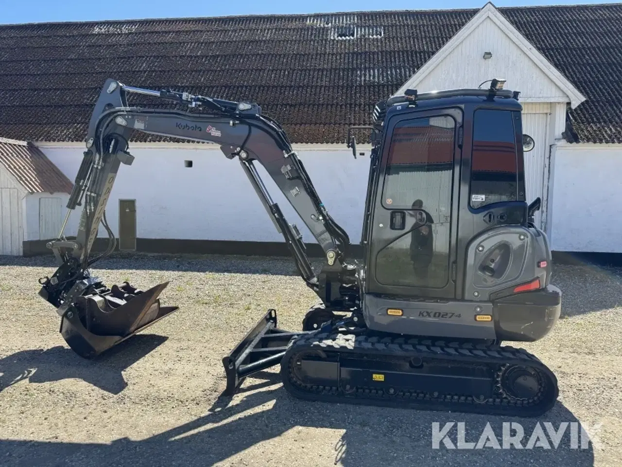 Billede 8 - Gravemaskine Kubota KX42-4 med rotortilt og maskinstyring